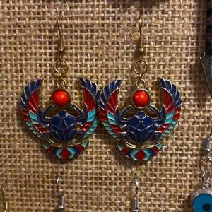 “Walk Like an Egyptian” Earrings